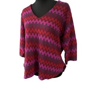 Venezia V-Neck knit Sweaters Size 18.